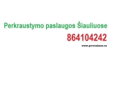 Kraustymo paslaugos Šiauliuose 864104242