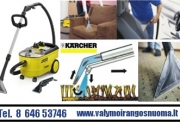 PLAUNAMŲ SIURBLIŲ KARCHER Puzzi 100 NUOMA! Kaune 