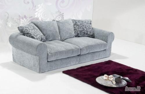 Minkšta dvivietė sofa 