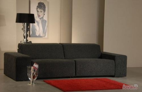 Minkšta dvivietė sofa 