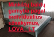 Minkštų baldų gamyba pagal individualius užsakymus