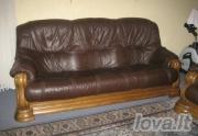 Naudota odinė sofa